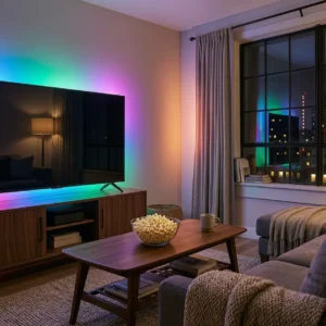 The "Movie Night" Kit β One-Tap Home Theater for Renters