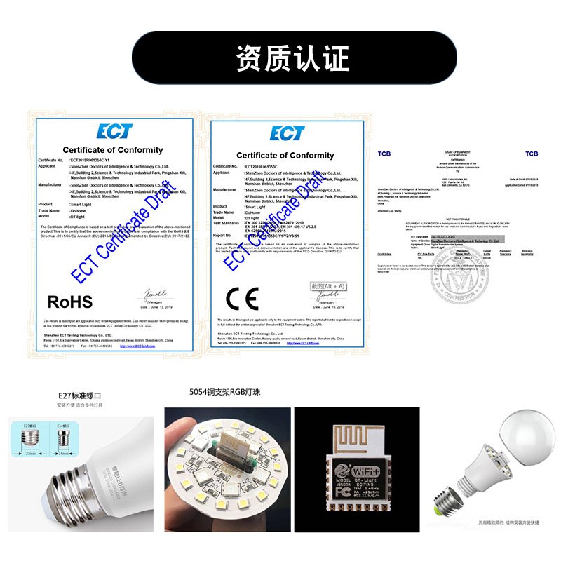 WiFi Smart Bulb A19 RGBCW – Tuya App, Alexa & Google Home - Image 5