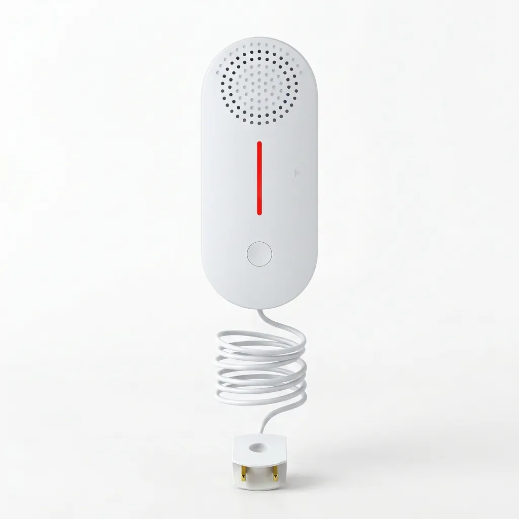 PICOSZ WiFi Smart Water Leak Sensor SW102 — white sensor body on clean background